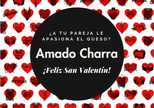 Cartel San Valentín Amado Charra