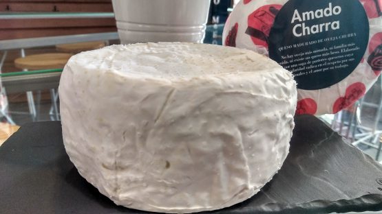 Corteza de nuestro queso madurado de oveja afinado con pennicillium camemberti