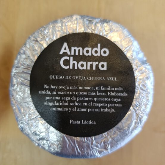 Queso de oveja churra azul