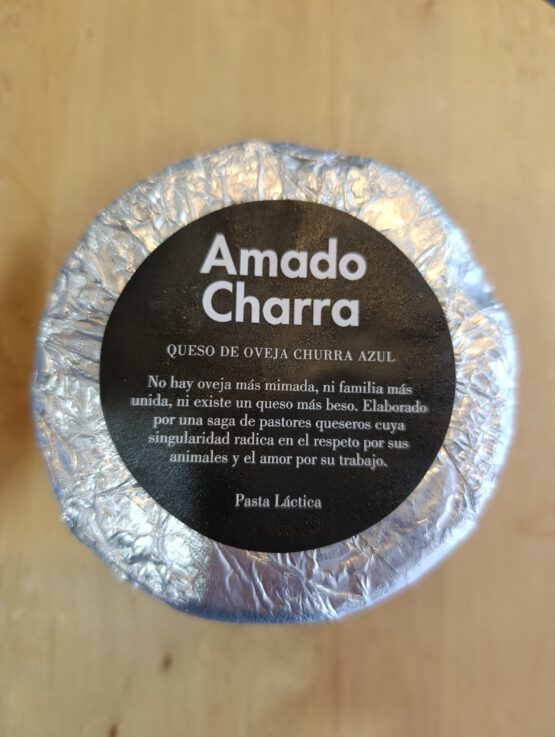 Queso de oveja churra azul