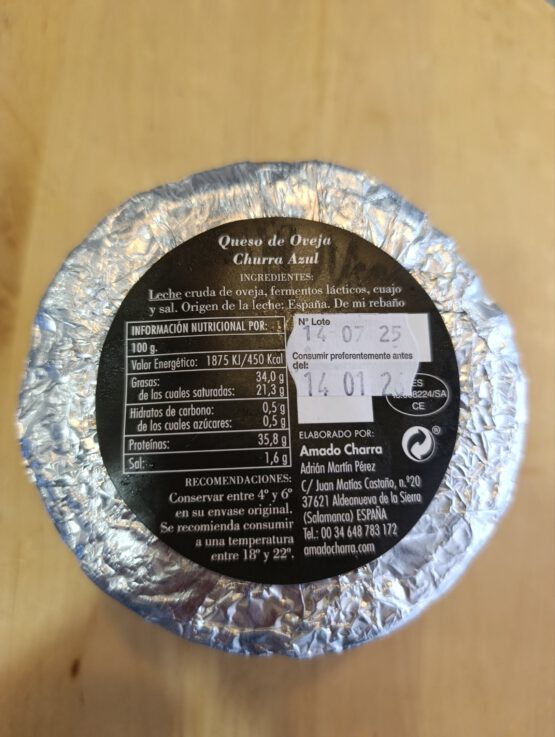 Queso de oveja churra azul - Imagen 2