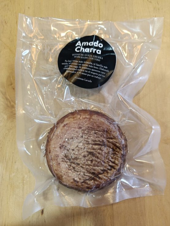 Queso de oveja churra madurado con vino