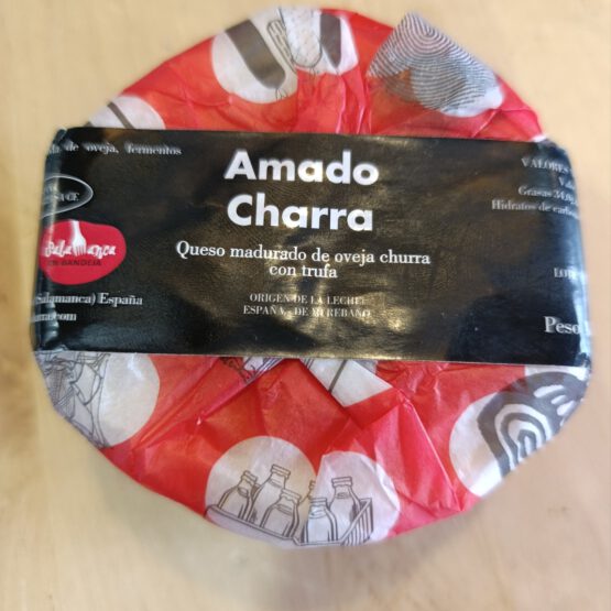 Queso madurado de oveja churra con trufa