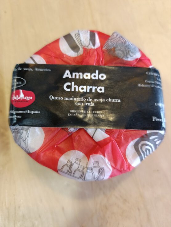 Queso madurado de oveja churra con trufa